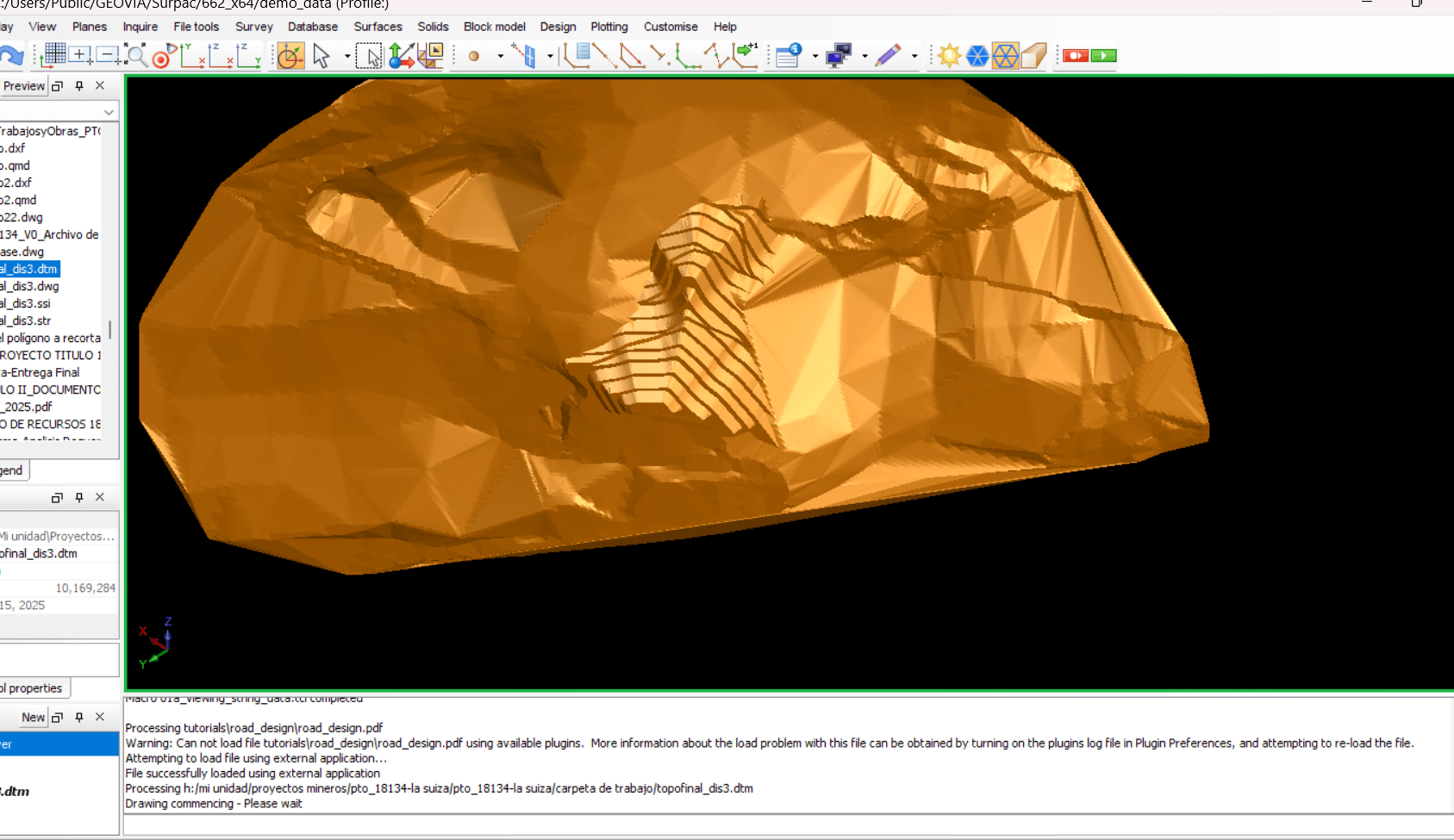 Galería Explotación de Cantera (ECRR-2025)